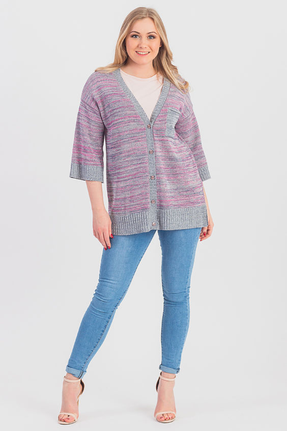 

Вязаный кардиган