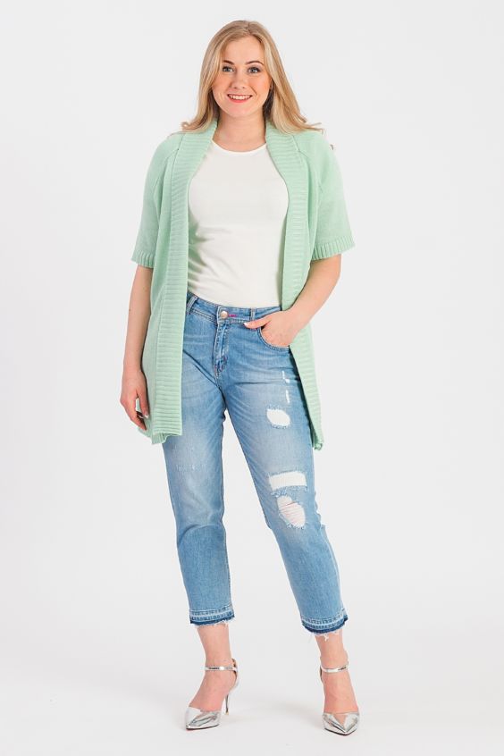 

Вязаный кардиган