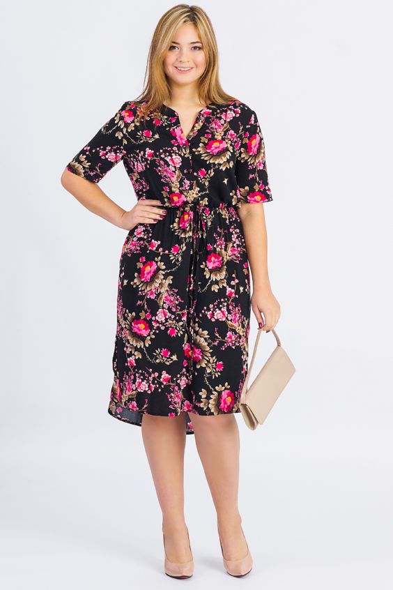 

Платье - рубашка, S17518(4290)